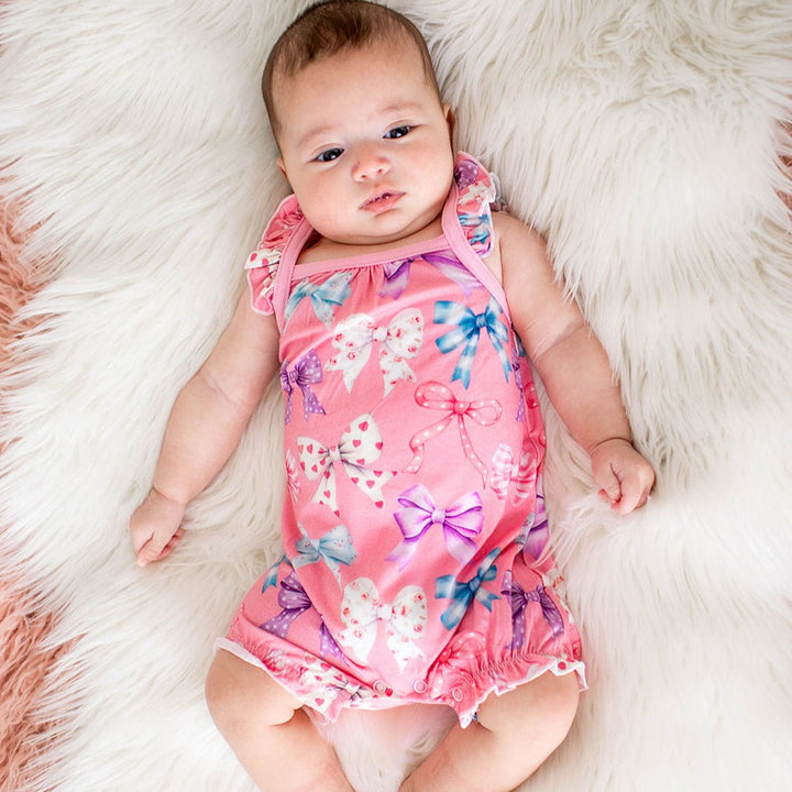 Bestaroo - Bamboo - Twinkle Ties Bubble Romper