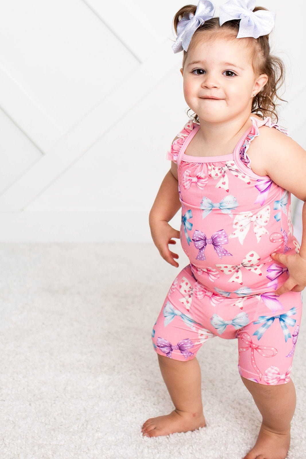 Bestaroo - Bamboo - Twinkle Ties Flutter Tank & Shorts