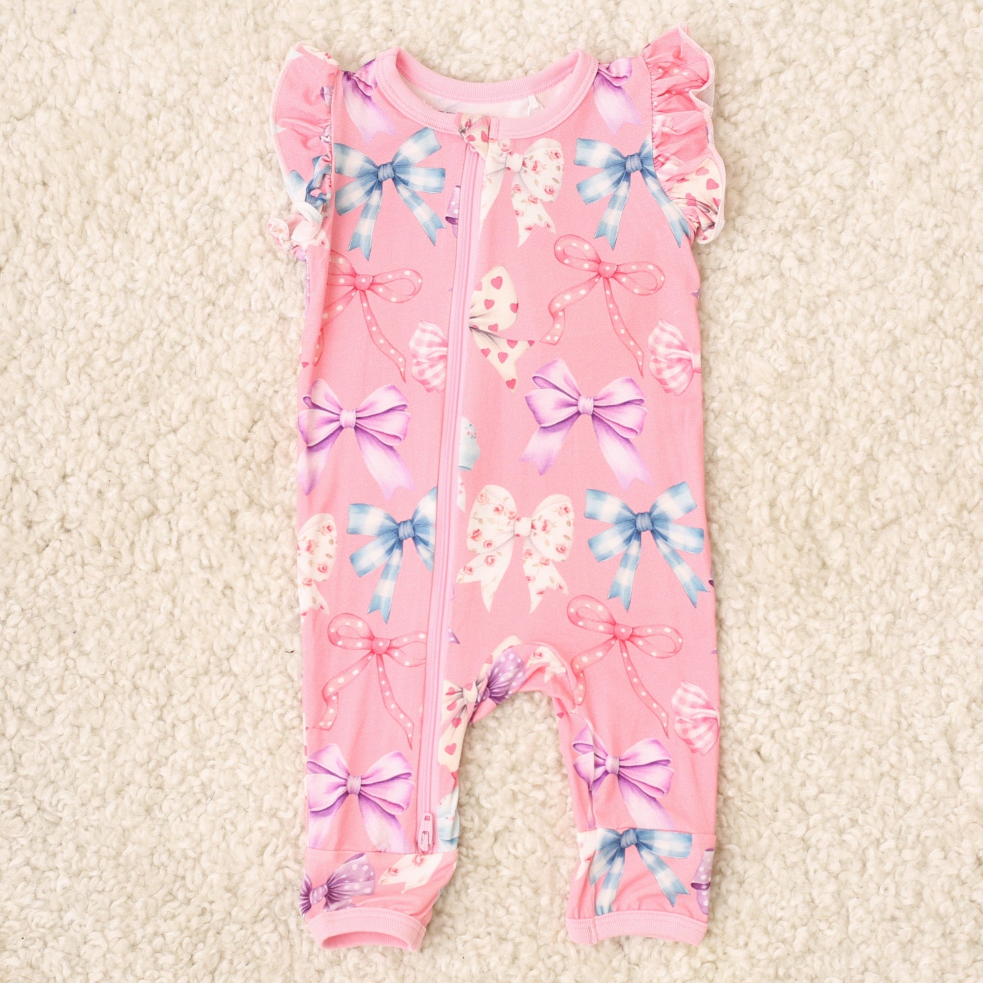 Bestaroo - Bamboo - Twinkle Ties Romper