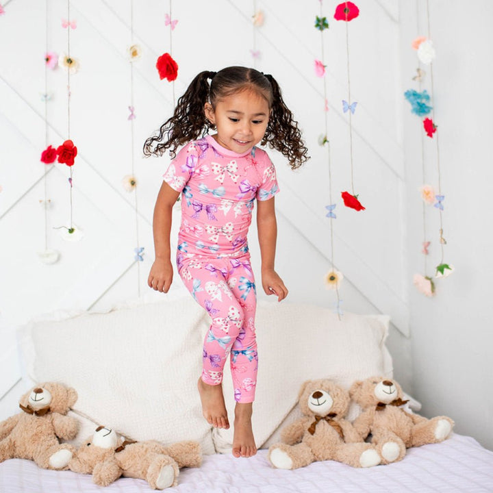 Bestaroo - Bamboo - Twinkle Ties S/S Pajama