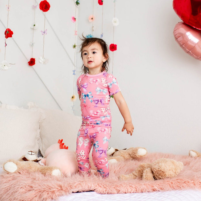 Bestaroo - Bamboo - Twinkle Ties S/S Pajama