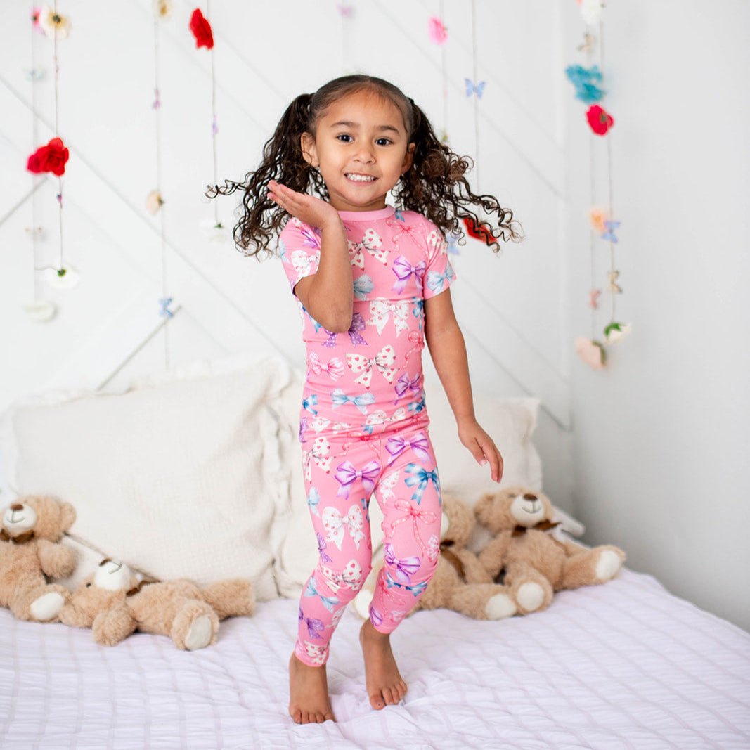 Bestaroo - Bamboo - Twinkle Ties S/S Pajama