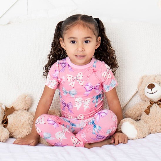 Bestaroo - Bamboo - Twinkle Ties S/S Pajama