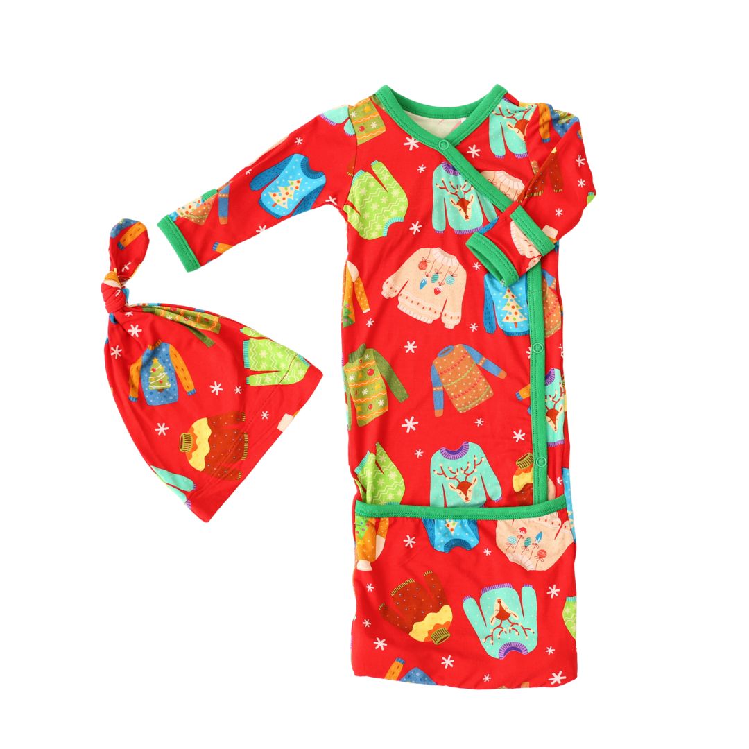 Bestaroo - Bamboo - Ugly Sweater Gown &amp; Hat