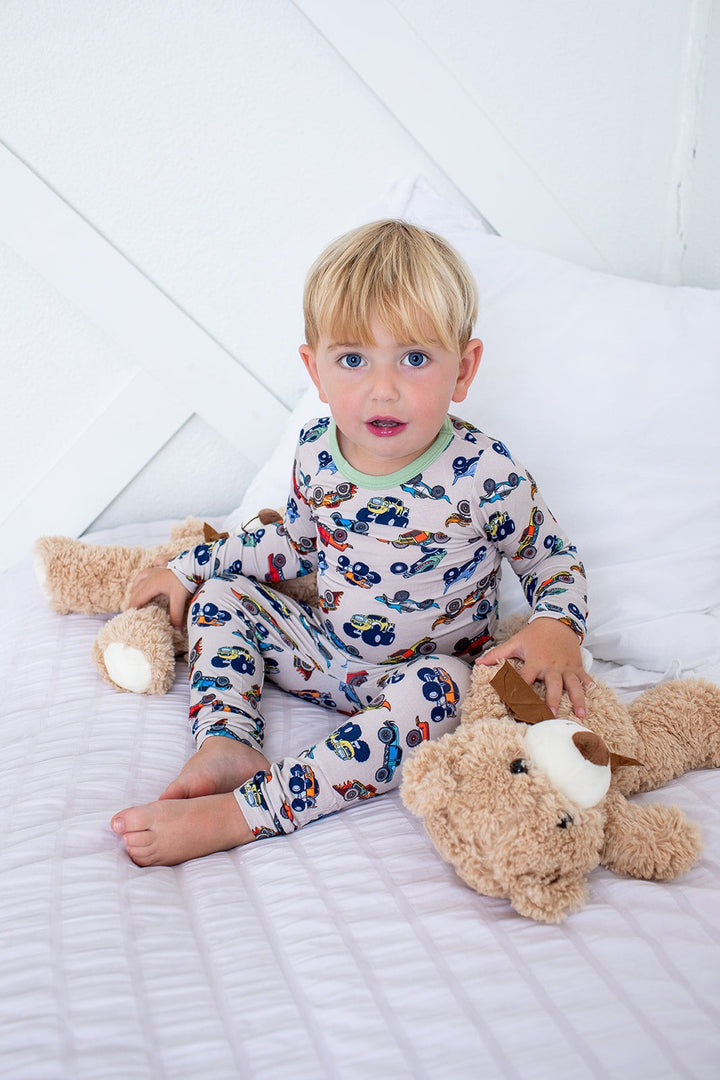 Bestaroo - Bamboo - Wild Wheels Pajama