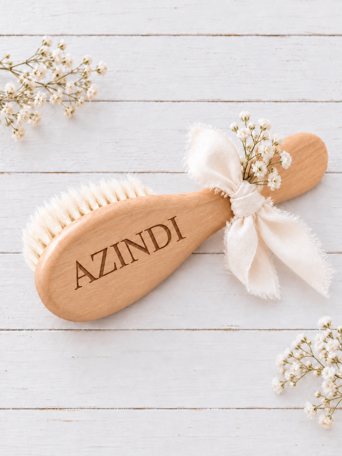 Bestaroo - Bamboo - Wooden Baby Hair Brush