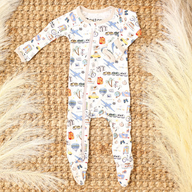 Bestaroo - Bamboo - World Traveler Footie
