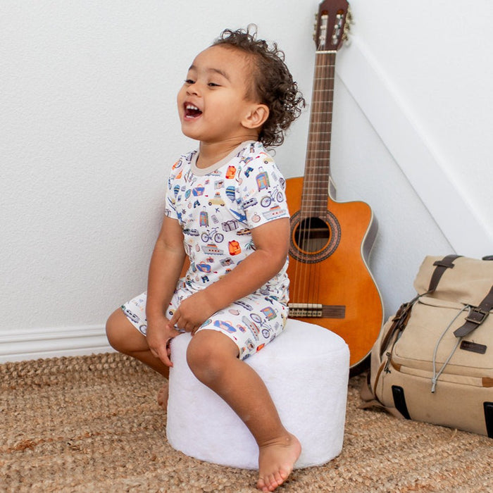 Bestaroo - Bamboo - World Traveler Shorts PJs