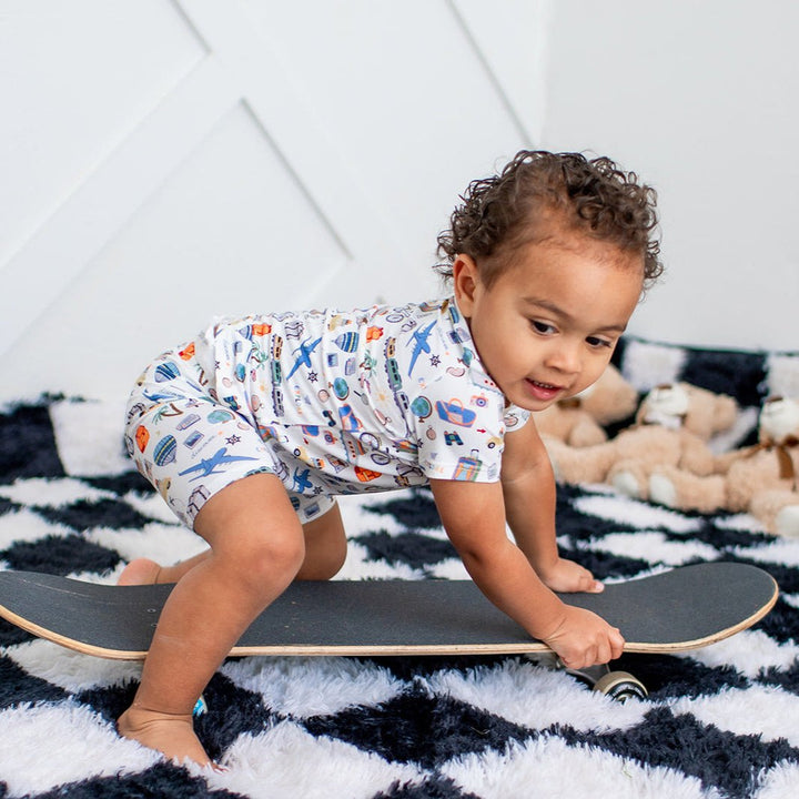 Bestaroo - Bamboo - World Traveler Shorts PJs