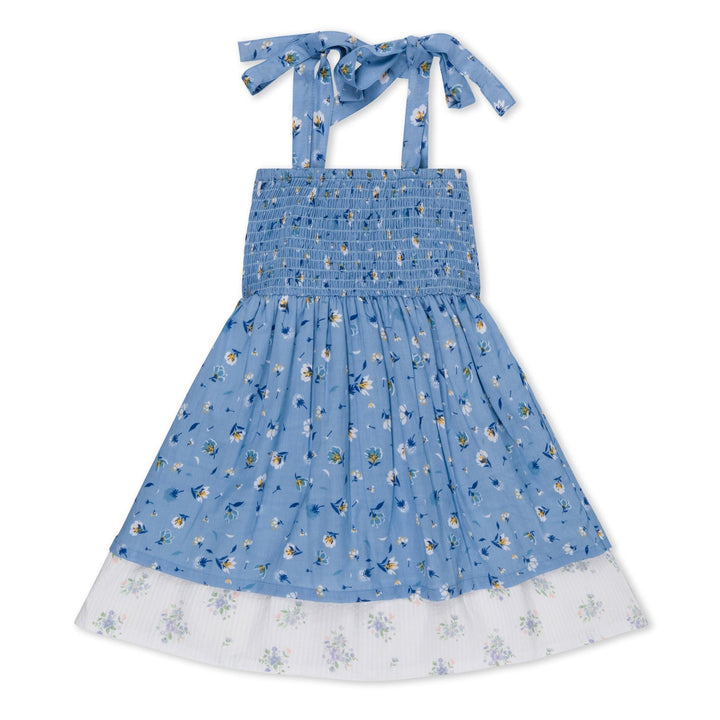 Bestaroo - Bamboo - Zola Blue Floral Dress