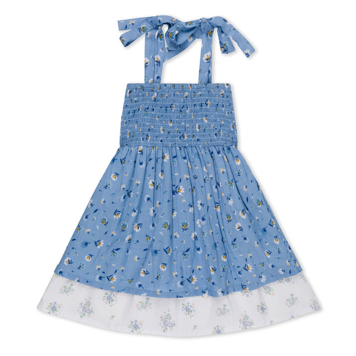 Bestaroo - Zola Blue Floral Dress