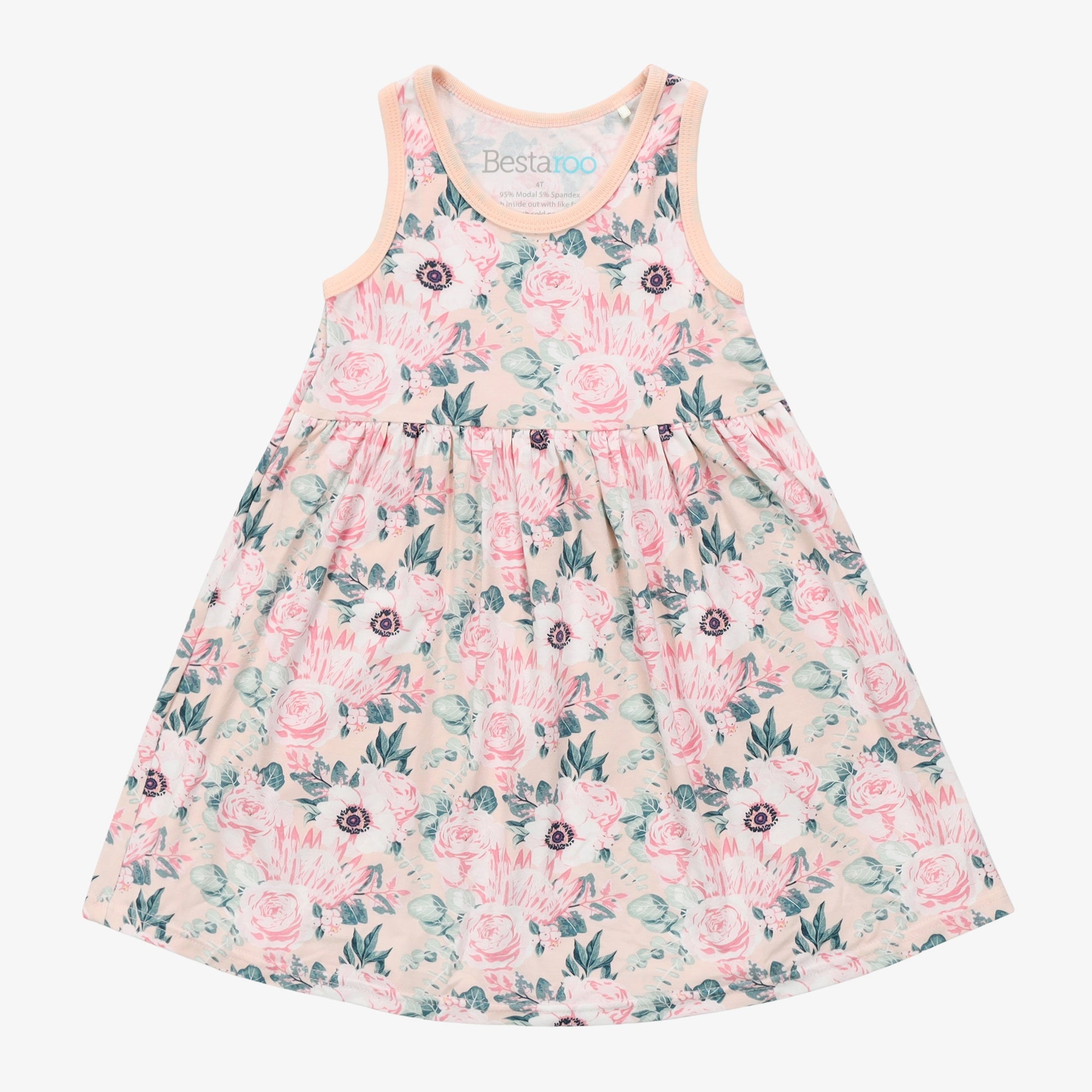 Vintage Roses Vanilla Cream Dress