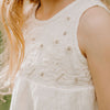 farrah dress in off white