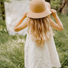 farrah dress in off white