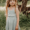 leila dress in sage