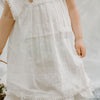 arya mini dress in white