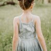 leila dress in grey