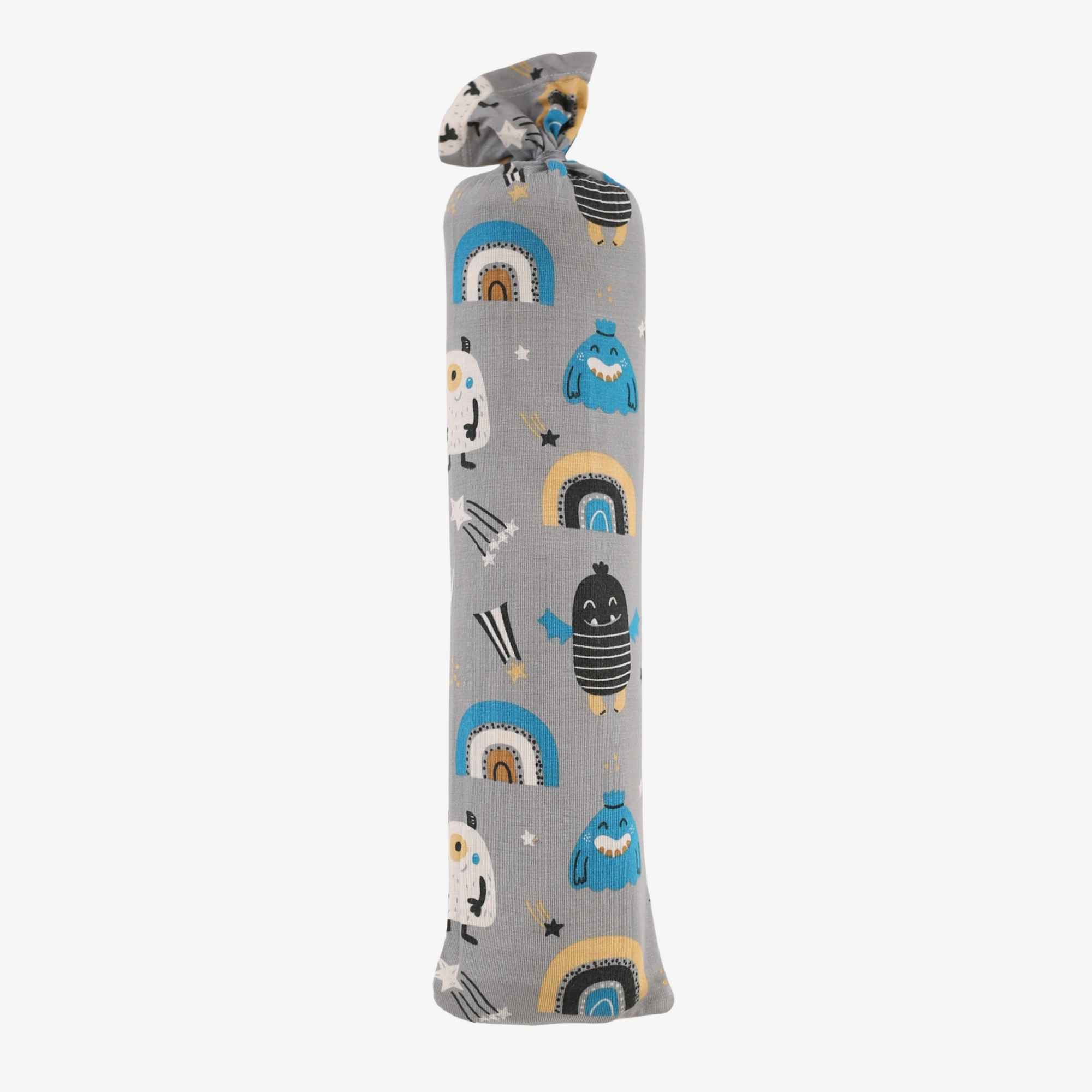 Blue Happy Monsters Swaddle - Bestaroo