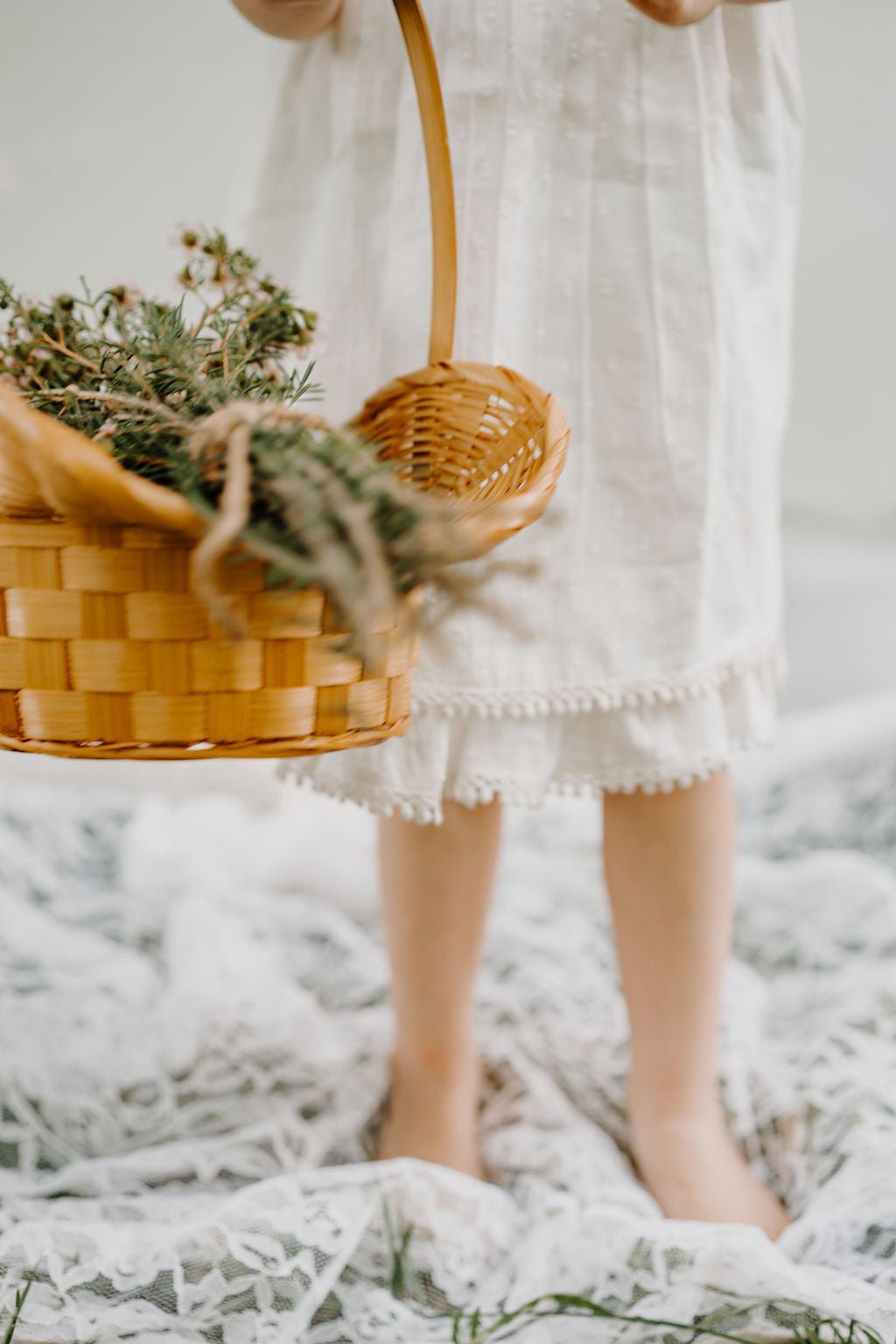 Bestaroo - Bamboo - arya mini dress in white