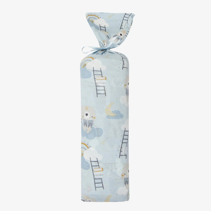 Bestaroo - Bamboo - Bedtime Bears💕Sleepy Llamas Swaddle Blue