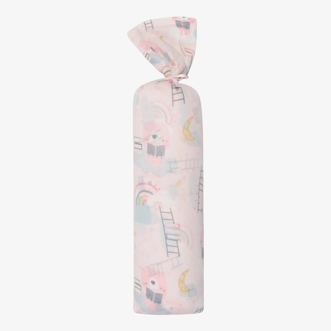 Bestaroo - Bamboo - Bedtime Bears💕Sleepy Llamas Swaddle Pink