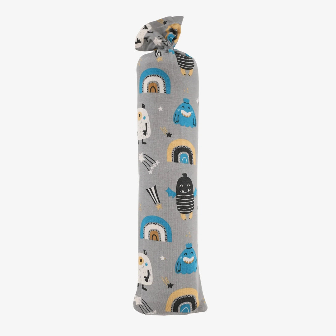 Bestaroo - Bamboo - Blue Happy Monsters Swaddle