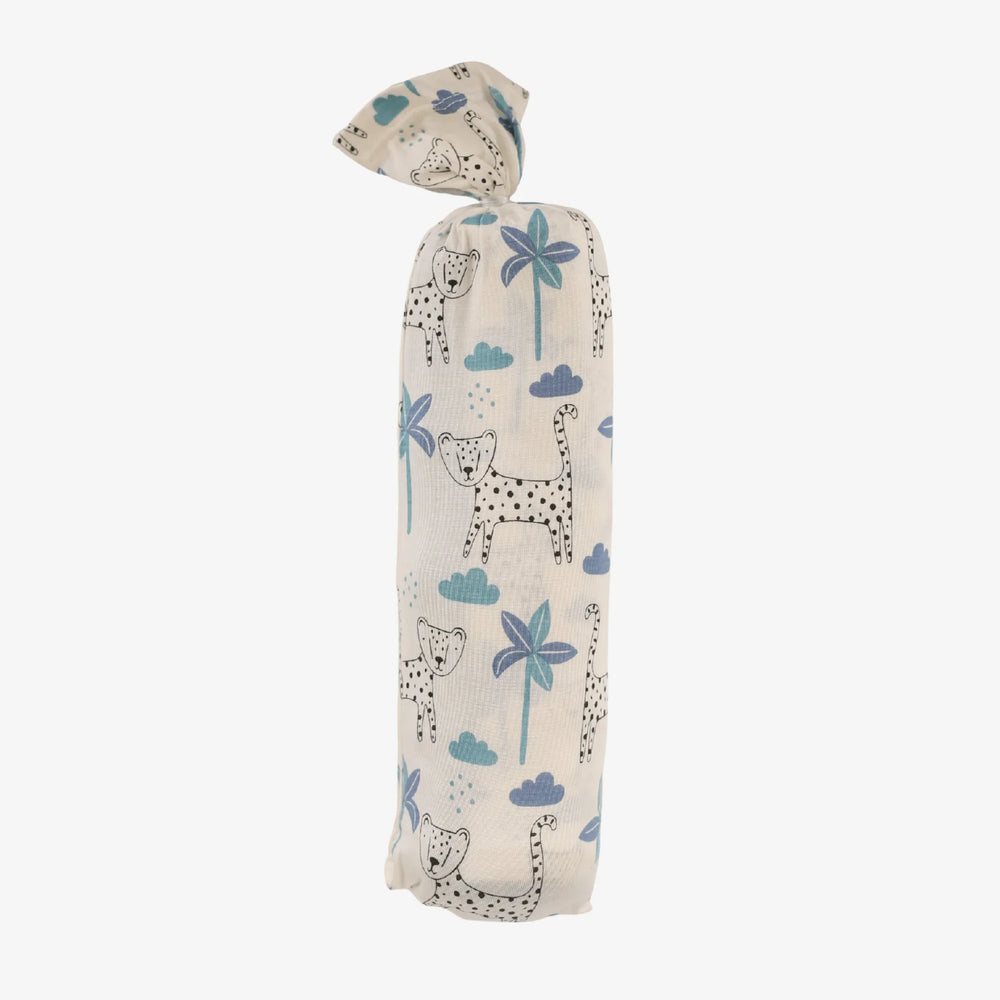 Bestaroo - Cheetah White Swaddle