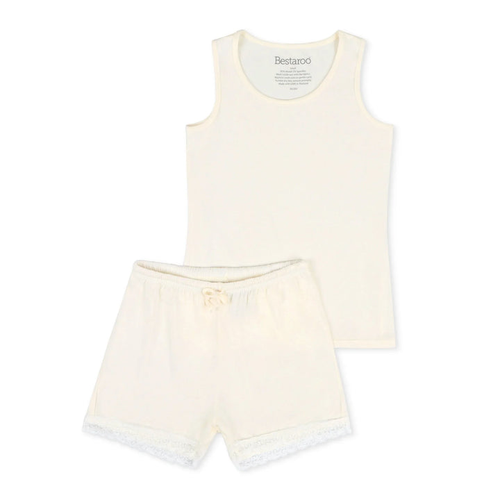 Bestaroo - Cream Women's Short Loungewear
