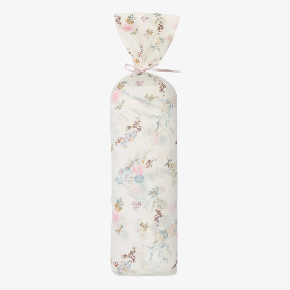 Bestaroo - Fall Florals Cream💕Blue Swaddle
