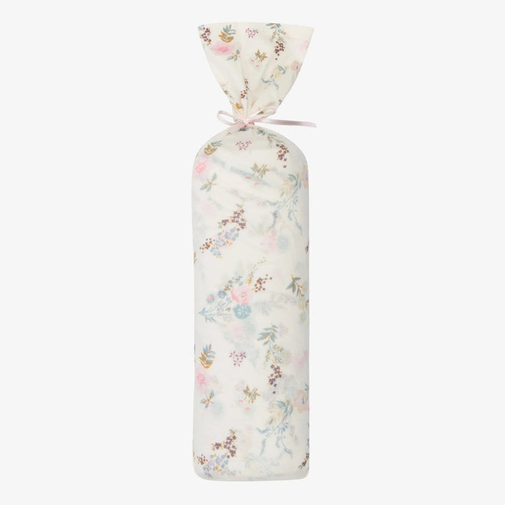 Bestaroo - Fall Florals Cream💕Blue Swaddle