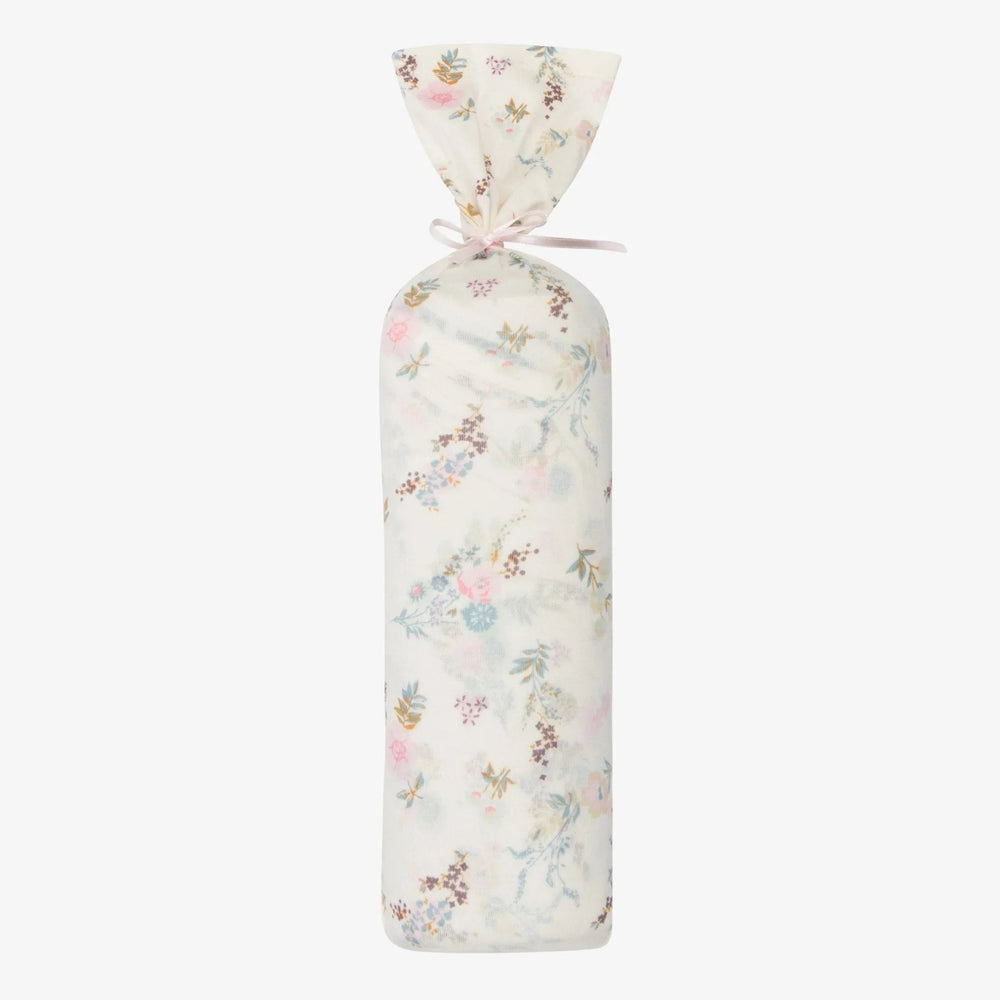 Bestaroo - Bamboo - Fall Florals Cream💕Blue Swaddle