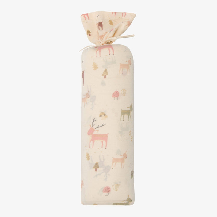 Bestaroo - Bamboo - Fall Florals Mauve 💕Winter Deer Swaddle