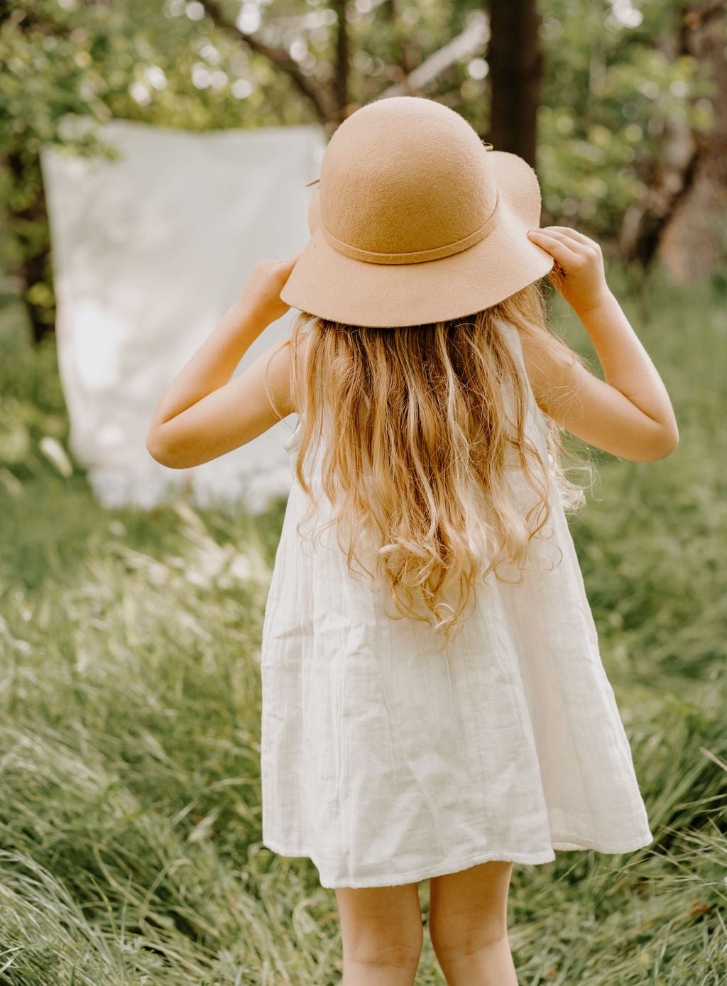 Bestaroo - Bamboo - farrah dress in off white
