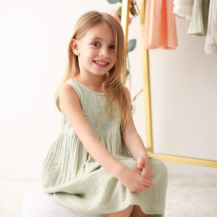 Bestaroo - Bamboo - farrah dress in sage