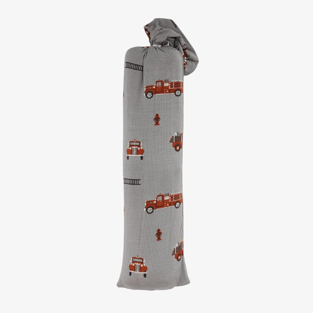 Bestaroo - Bamboo - Fire Truck Swaddle