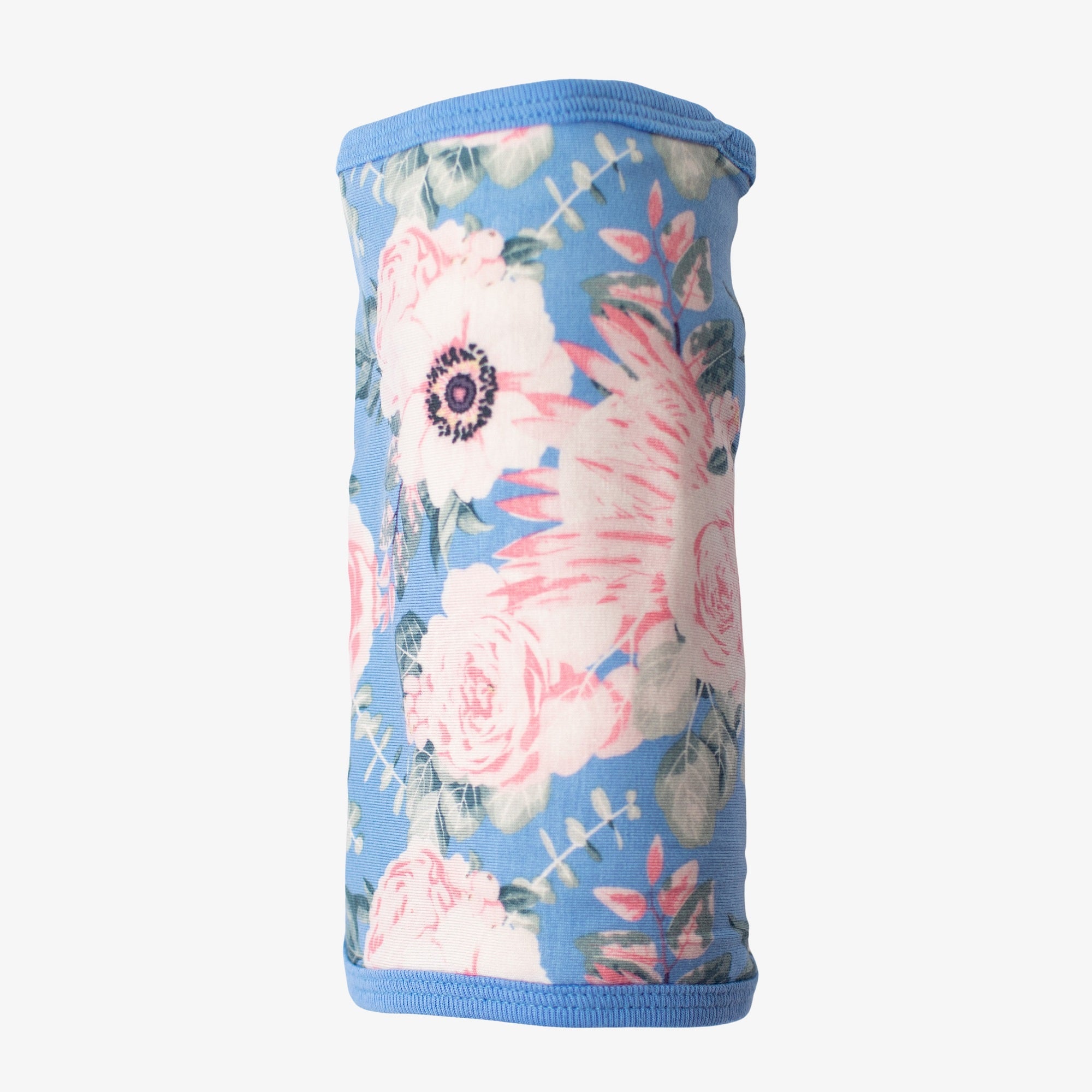 Vintage Roses Blue Swaddle