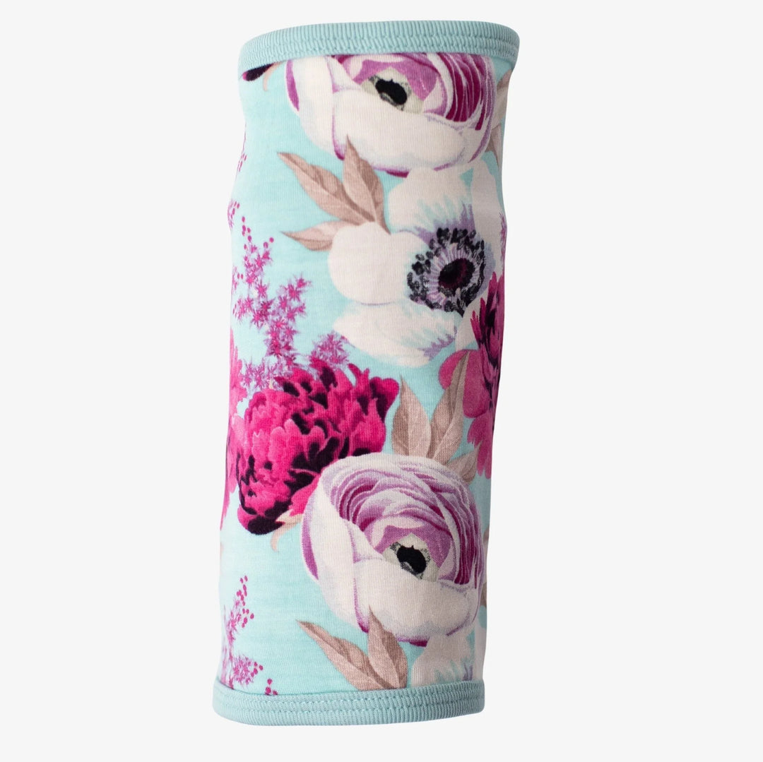 Bestaroo - Floral Magenta Aqua Splash Swaddle