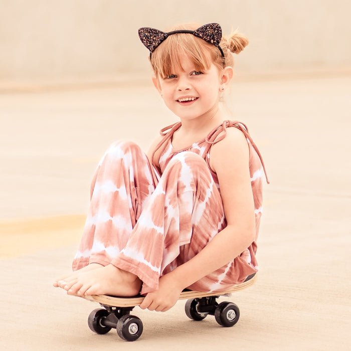 Bestaroo - Bamboo - hema pink tie dye jumpsuit