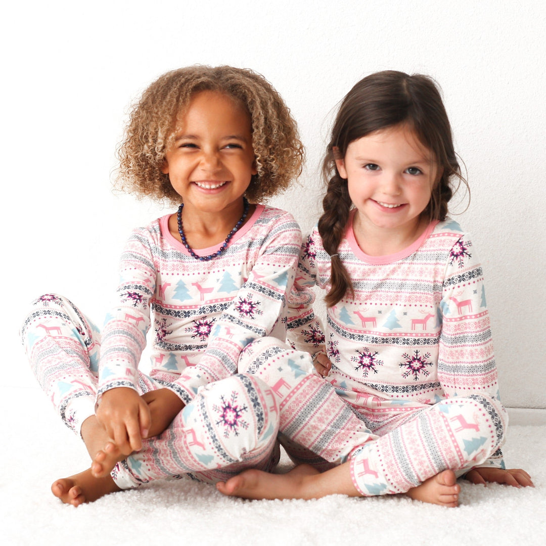 Bestaroo - Holiday Reindeer Pink Pajama