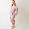 Tye Dye Rose Stripes Robe - Bestaroo