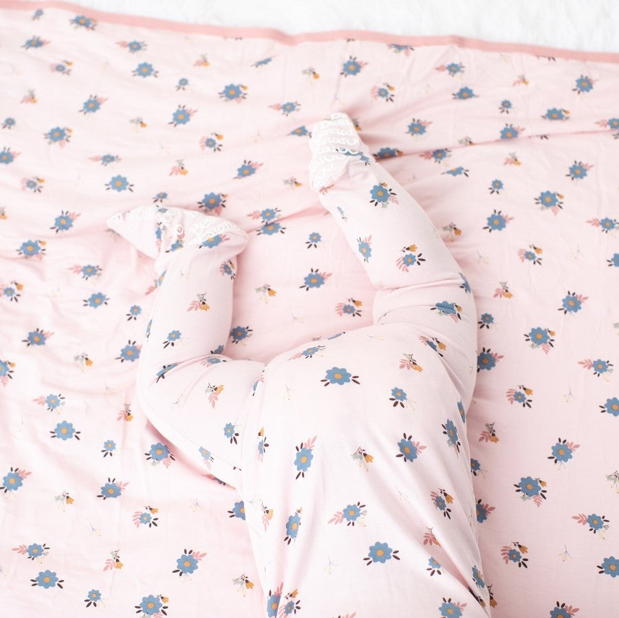 Tiny Blooms  Swaddle