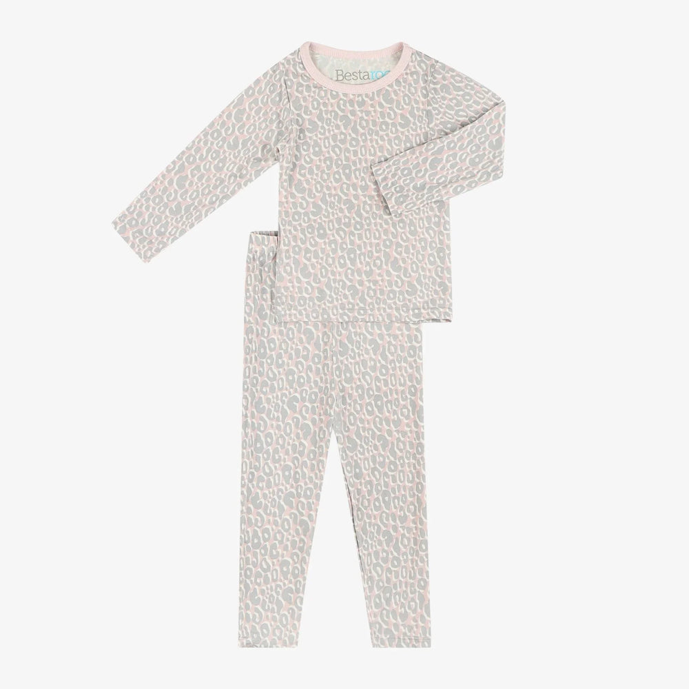 Bestaroo - Leopard Print Long Sleeve Pajama