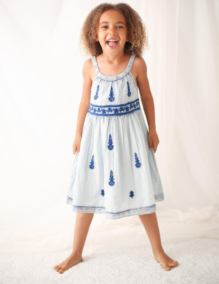 Bestaroo - Bamboo - lilliana dress in blue