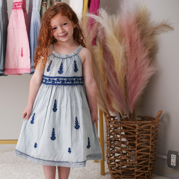 Bestaroo - Bamboo - lilliana dress in blue