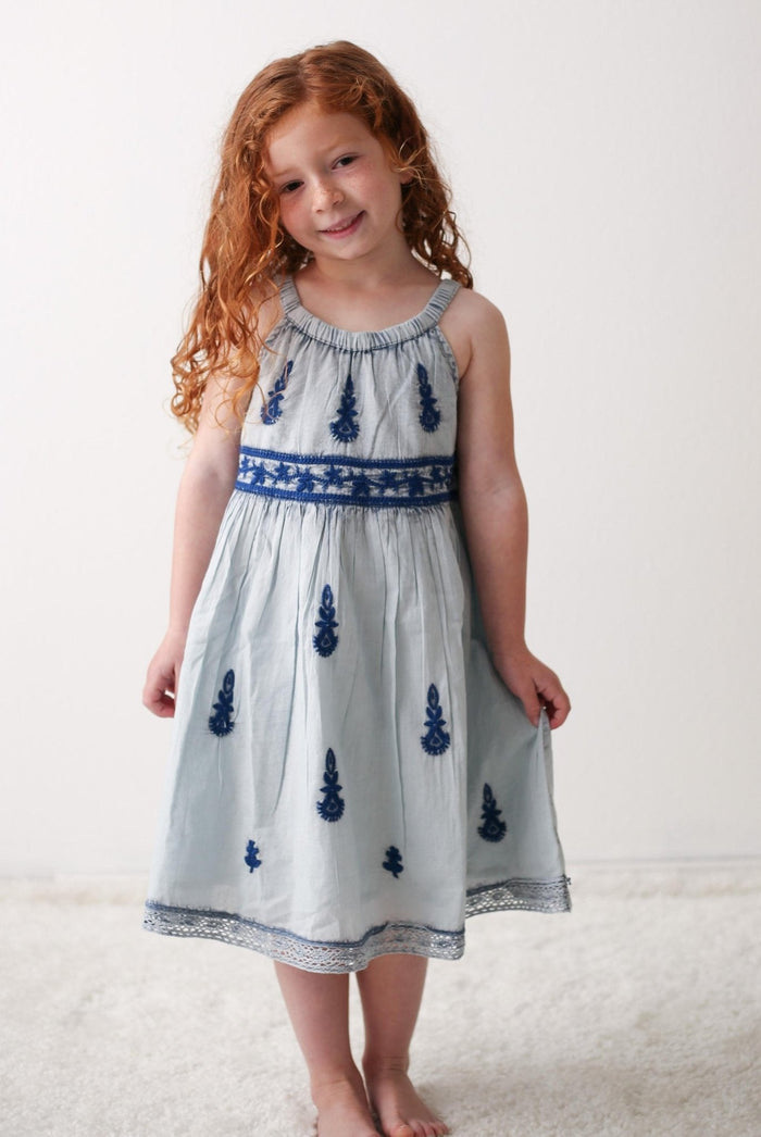 Bestaroo - Bamboo - lilliana dress in blue