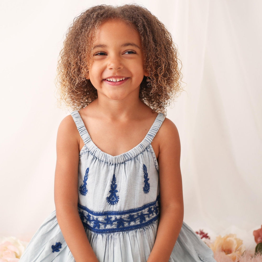 Bestaroo - Bamboo - lilliana dress in blue