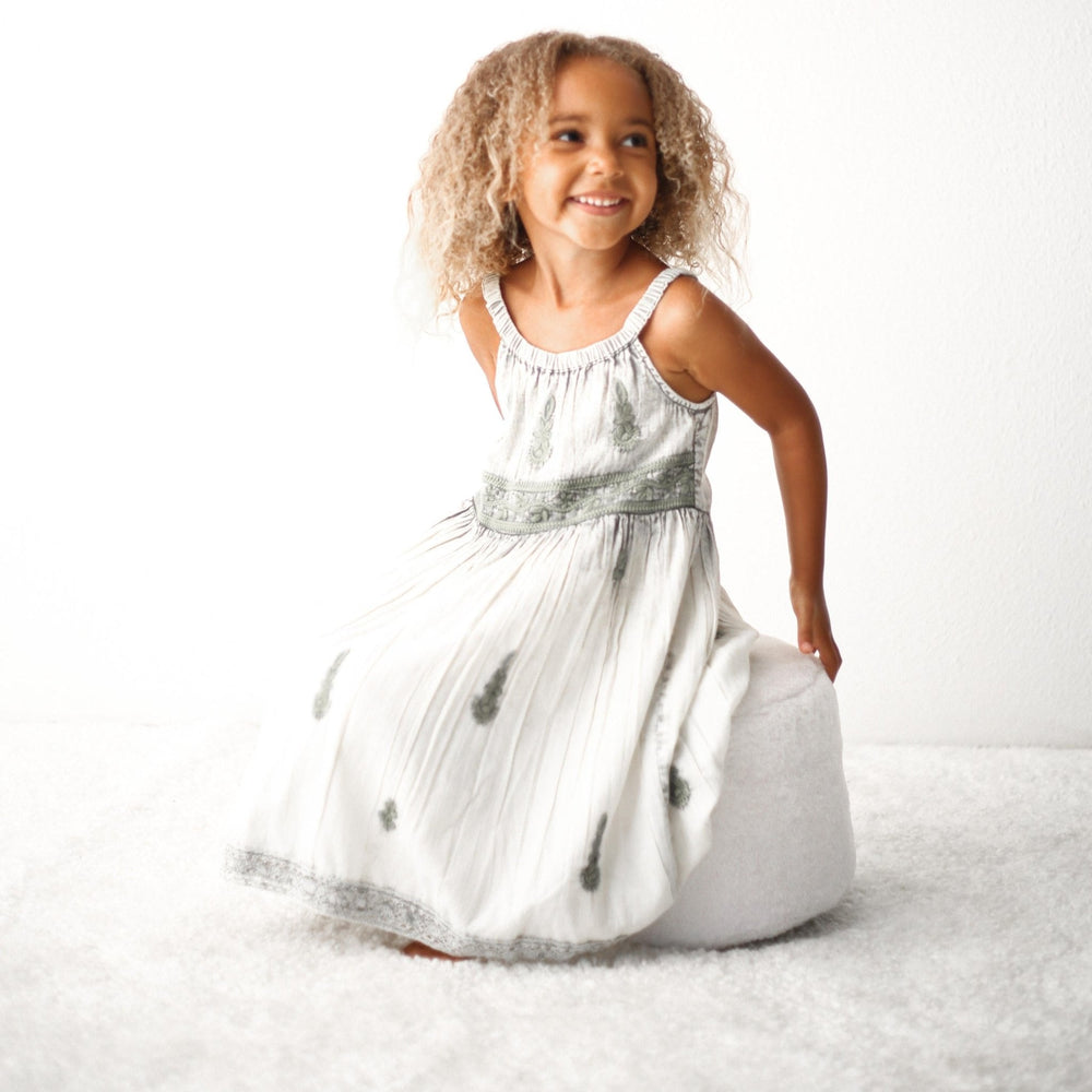 Bestaroo - Bamboo - lilliana dress in cream