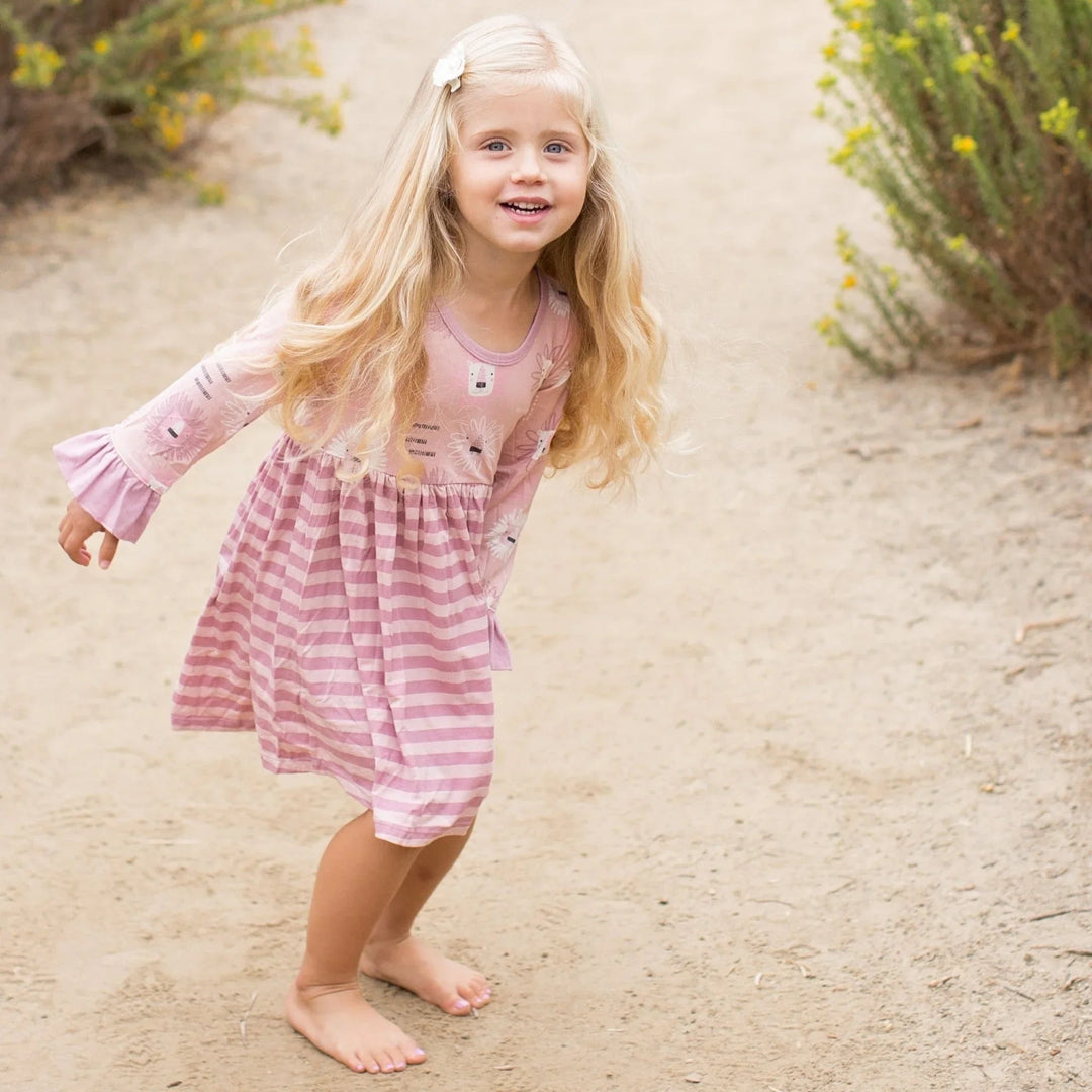 Bestaroo - Bamboo - Lions Pink Dress