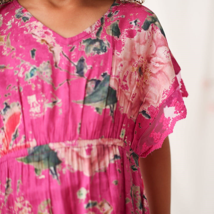 Bestaroo - Bamboo - maya dress in hot pink