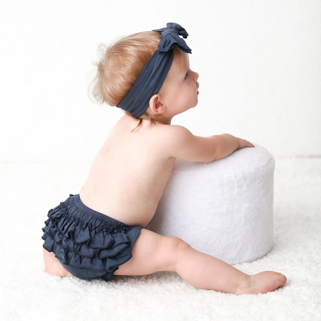 Bestaroo - Bamboo - Midnight Navy Bloomer and Headband